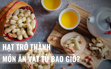 NGÀY XƯA NHÀ CÓ KHÁCH LÀ CÓ ĐĨA ĐẬU PHỘNG: HẠT ĐÃ TRỞ THÀNH MÓN ĂN VẶT TỪ BAO GIỜ?